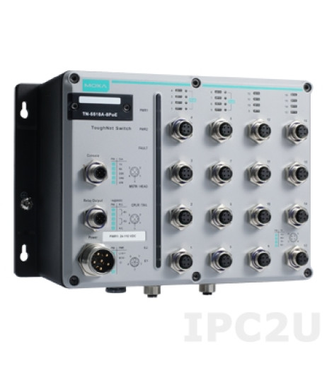 MOXA TN-5518A-8PoE-2GTX-WV-CT-T – купити в Україні | Офіційна гарантія MOXA TN-5518A-8PoE-2GTX-WV-CT-T – купити в Україні | Офіційна гарантія