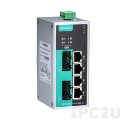 MOXA EDS-P206A-4PoE-MM-ST