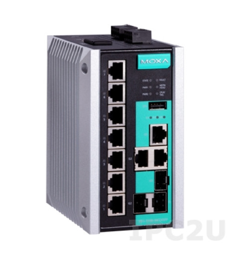 MOXA EDS-510E-3GTXSFP-T – купити в Україні | Офіційна гарантія MOXA EDS-510E-3GTXSFP-T – купити в Україні | Офіційна гарантія
