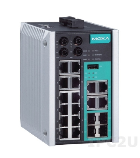 MOXA EDS-518E-MM-ST-4GTXSFP – купити в Україні | Офіційна гарантія