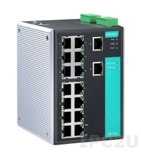 MOXA EDS-516A – купити в Україні | Офіційна гарантія MOXA EDS-516A – купити в Україні | Офіційна гарантія