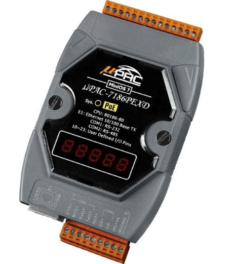 ICP DAS uPAC-7186PEXD – купити в Україні | Офіційна гарантія ICP DAS uPAC-7186PEXD – купити в Україні | Офіційна гарантія