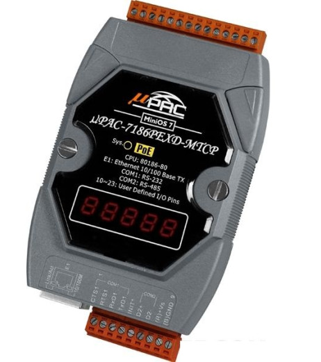 ICP DAS uPAC-7186PEXD-MTCP – купити в Україні | Офіційна гарантія