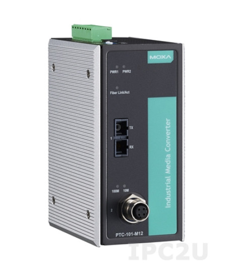MOXA PTC-101-M12-S-SC-LV-CT-T – купити в Україні | Офіційна гарантія