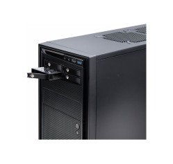 StarTech 4-Bay Backplane for U.2 Drives, Fits in a 5.25inch Bay, Quad-Bay Mobile Rack Enclosure for 2.5inch U.2 (SFF-8639) HDD/SSDs, Includes Mini-SAS HD Cables and Removeable Trays (4U2525-SAS-BACKPLANE)
