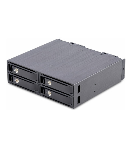 StarTech 4-Bay Backplane for U.2 Drives, Fits in a 5.25inch Bay, Quad-Bay Mobile Rack Enclosure for 2.5inch U.2 (SFF-8639) HDD/SSDs, Includes Mini-SAS HD Cables and Removeable Trays (4U2525-SAS-BACKPLANE) – купити в Україні | Офіційна гарантія StarTech 4-Bay Backplane for U.2 Drives, Fits in a 5.25inch Bay, Quad-Bay Mobile Rack Enclosure for 2.5inch U.2 (SFF-8639) HDD/SSDs, Includes Mini-SAS HD Cables and Removeable Trays (4U2525-SAS-BACKPLANE) – купити в Україні | Офіційна гарантія
