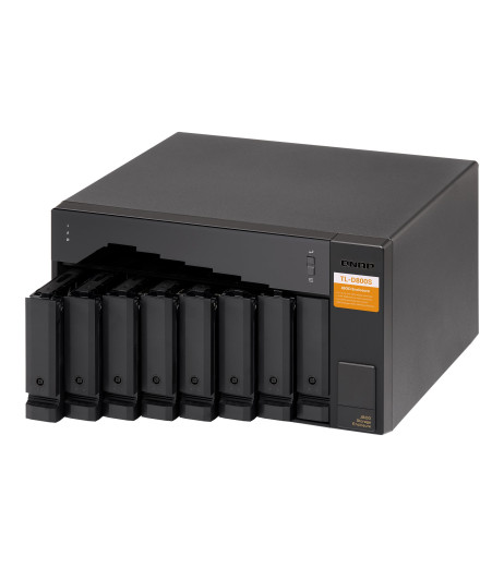 QNAP TL-D800S - Hard drive array (TL-D800S-US) – купити в Україні | Офіційна гарантія QNAP TL-D800S - Hard drive array (TL-D800S-US) – купити в Україні | Офіційна гарантія