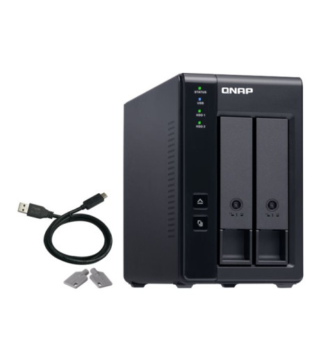 QNAP TR-002 - Hard drive array (TR-002-US) – купити в Україні | Офіційна гарантія QNAP TR-002 - Hard drive array (TR-002-US) – купити в Україні | Офіційна гарантія