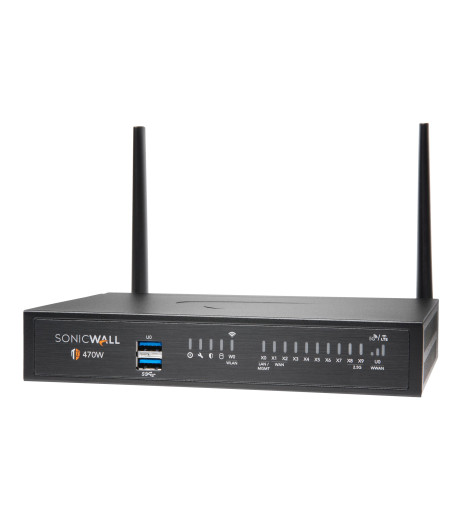 SonicWall TZ470W - Security appliance (02-SSC-2831) – купити в Україні | Офіційна гарантія