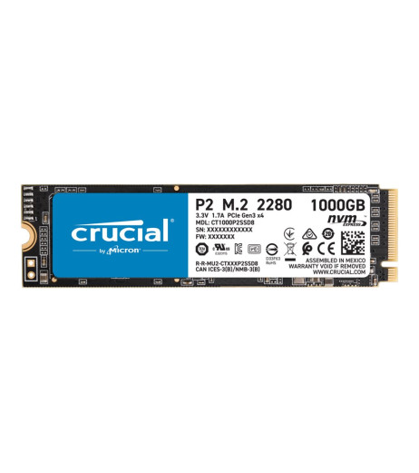 Crucial P2 - Solid state drive (CT1000P2SSD8) – купити в Україні | Офіційна гарантія