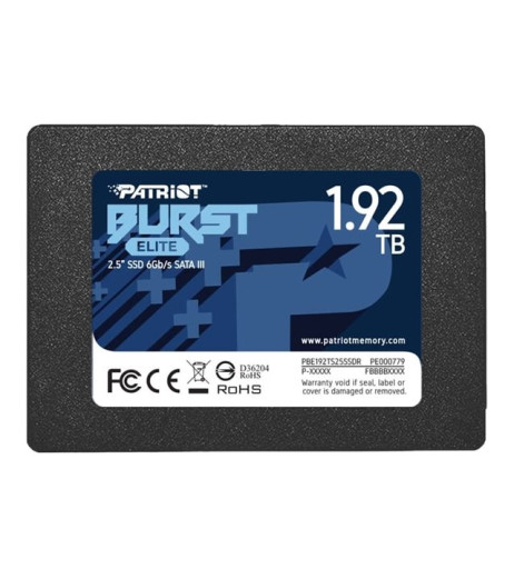 Patriot Burst Elite - SSD (PBE192TS25SSDR) – купити в Україні | Офіційна гарантія Patriot Burst Elite - SSD (PBE192TS25SSDR) – купити в Україні | Офіційна гарантія