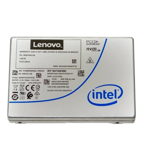 Intel P5500 Entry - SSD (4XB7A17145) – купити в Україні | Офіційна гарантія