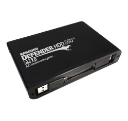 2TB KANGURU DEFENDER HDD 350 ENCRYPTED USB 3.0 HARD DRIVE (KDH3B-350F-2T)