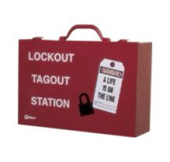 METAL WM CAB EMPTY RED EA (PSL-STATION)