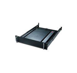 NETSHELTER 19IN ROTATING KEYBOARD DRAWER W/WRIST- BLACK (AR8127BLK)