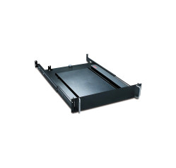 NETSHELTER 19IN ROTATING KEYBOARD DRAWER W/WRIST- BLACK (AR8127BLK)