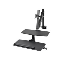 Tripp Lite Sit Stand Desktop Workstation Adjustable Standing Desk w/ Clamp (WWSS1327CP)