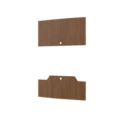 KIT ACCESS WALL MNT ENCLOSURE LAMINATE WALNUT HEIGHTS TEXTURED (98-419-891)