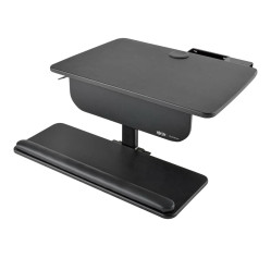 Tripp Lite Sit Stand Desktop Workstation Adjustable Standing Desk w/ Clamp (WWSSDC)