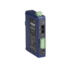 Black Box Industrial DIN Rail RS-232/RS-422/RS-485-Fiber Driver (MED102A)