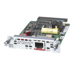 Cisco 1-Port ISDN BRI U High-Speed WAN Interface Card (HWIC-1B-U=)