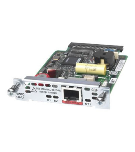 Cisco 1-Port ISDN BRI U High-Speed WAN Interface Card (HWIC-1B-U=) – купити в Україні | Офіційна гарантія Cisco 1-Port ISDN BRI U High-Speed WAN Interface Card (HWIC-1B-U=) – купити в Україні | Офіційна гарантія