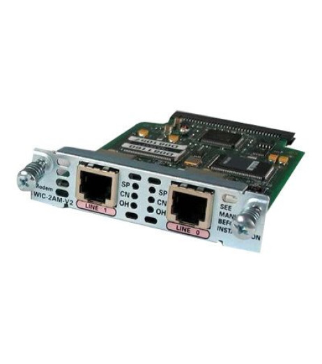 Cisco - Fax / modem - 56 Kbps (WIC-2AM-V2=) – купити в Україні | Офіційна гарантія Cisco - Fax / modem - 56 Kbps (WIC-2AM-V2=) – купити в Україні | Офіційна гарантія