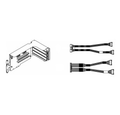 THINKSYSTEM SR675 V3 X16/X16 PCIE G4 RISER OPTION KIT (4XC7A83674)