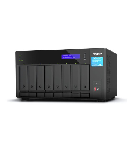 QNAP TVS-h874T - NAS server (TVS-H874T-I9-64G-US) – купити в Україні | Офіційна гарантія QNAP TVS-h874T - NAS server (TVS-H874T-I9-64G-US) – купити в Україні | Офіційна гарантія