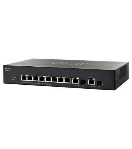 Cisco SB SF302-08MPP (SF302-08MPP-K9-EU) – купити в Україні | Офіційна гарантія
