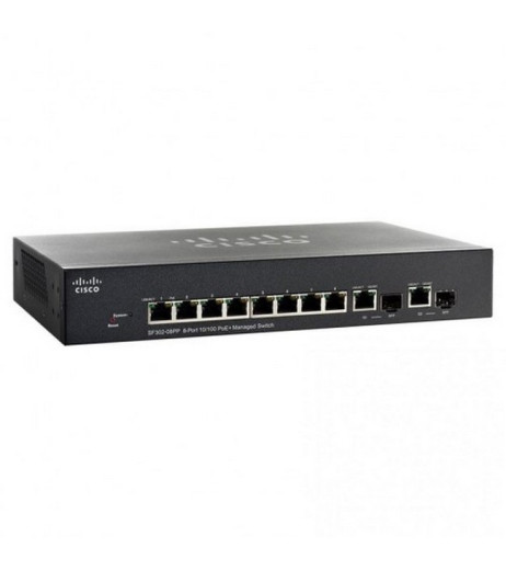 Cisco SB SF302-08PP (SF302-08PP-K9-EU) – купити в Україні | Офіційна гарантія Cisco SB SF302-08PP (SF302-08PP-K9-EU) – купити в Україні | Офіційна гарантія