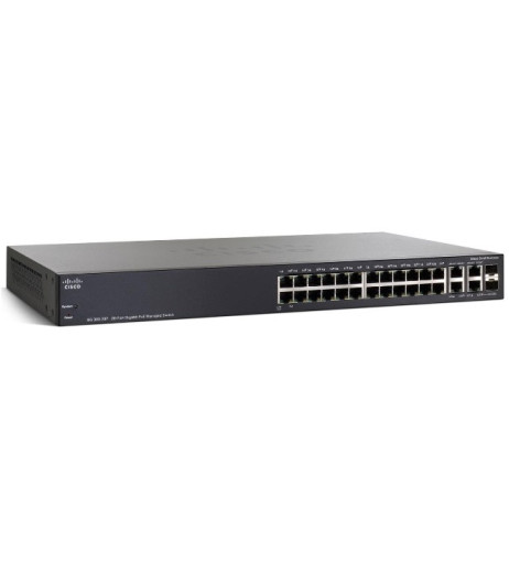 Cisco SB SG300-28P (SRW2024P-K9-EU) – купити в Україні | Офіційна гарантія