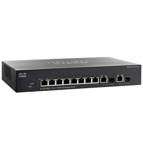 Cisco SB SF302-08MP (SRW208MP-K9-EU) – купити в Україні | Офіційна гарантія