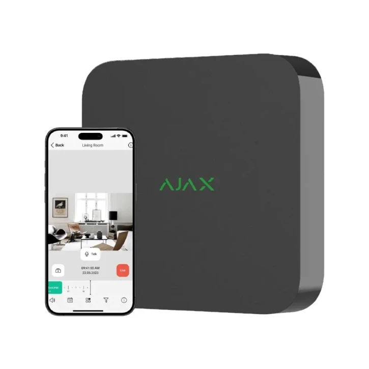 Ajax NVR (16ch) (8EU) Black (70935.122.BL)