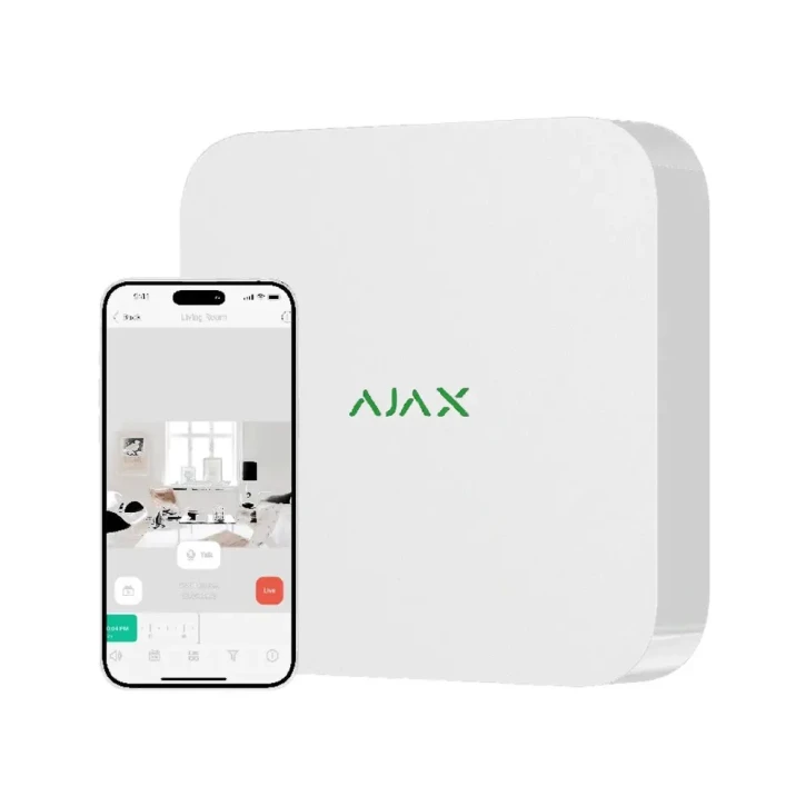 Ajax NVR (8ch) (8EU) White (70936.122.WH)