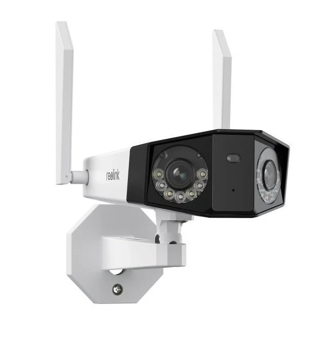 Reolink Duo 2 WiFi 8Mp with two lenses and spotlights, siren White
